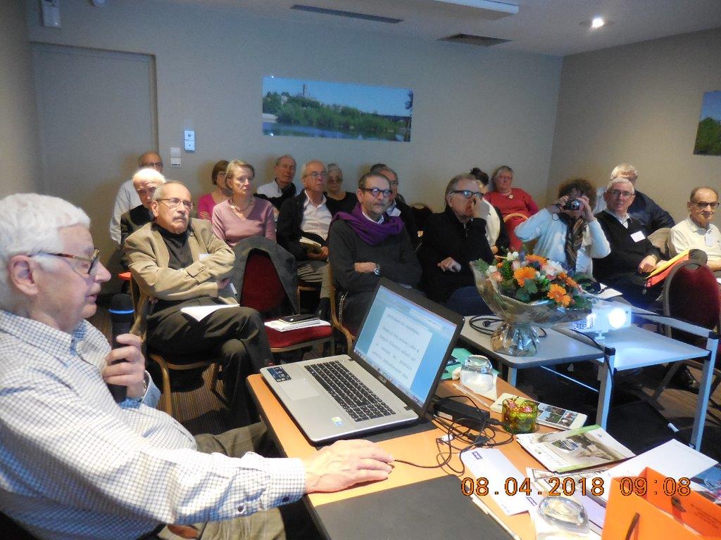 Une partie des participants au congrès du GEM à Nevers, le dimanche 8 avril 2018.