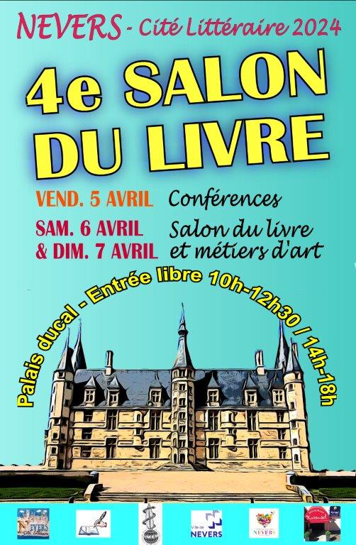 Affiche du salon de Nevers 2024.