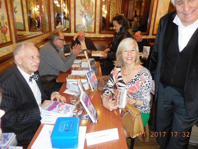 Salon du livre organis par le GEM, le 27 janvier 2017, chez Lipp  Paris.