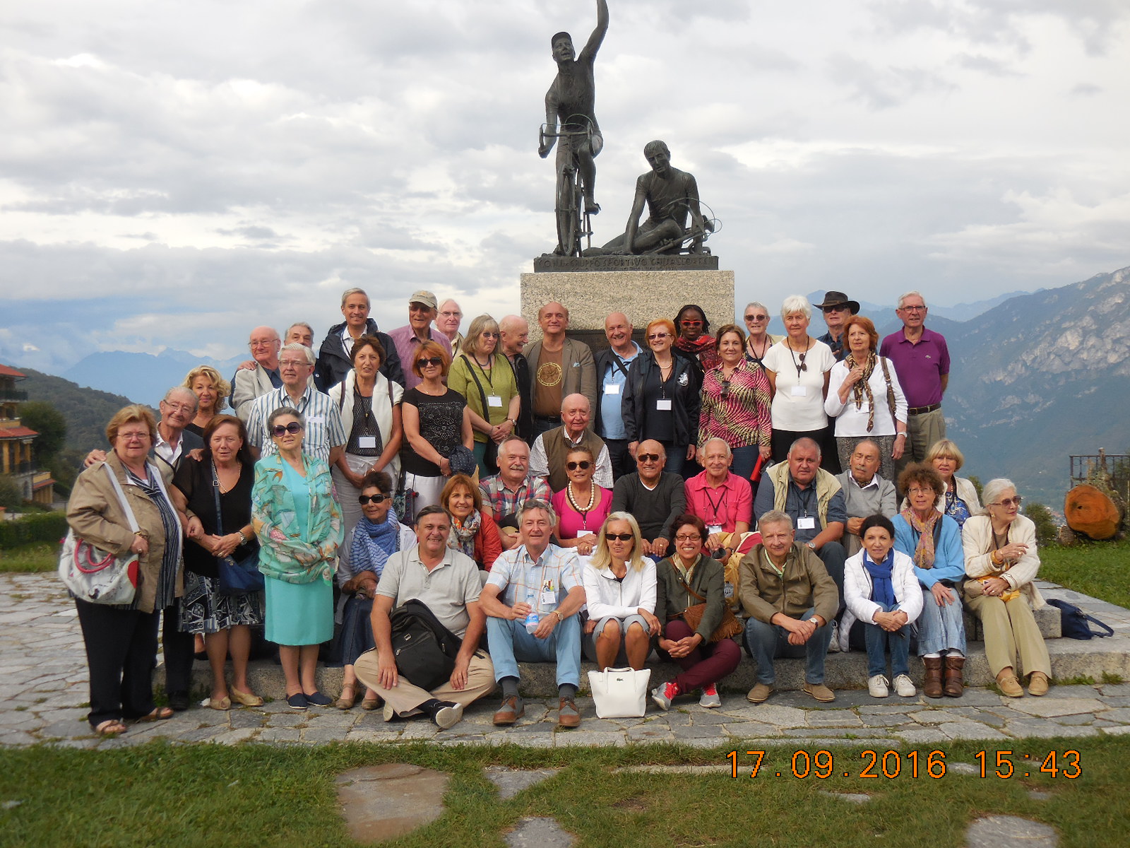 Les participants au congrès 2016 de l'UMEM à Garlatte-Lecco en Italie.