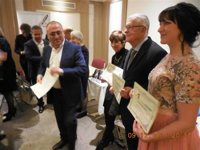 Les lauréats du prix Fernand Méry 2017.